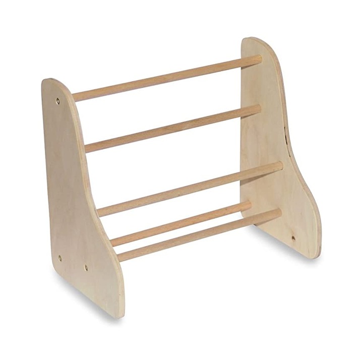 Детска играчка Small Foot Щанд за магазин 036971 1-2, Дърво, 33 x 20 см, Натурал