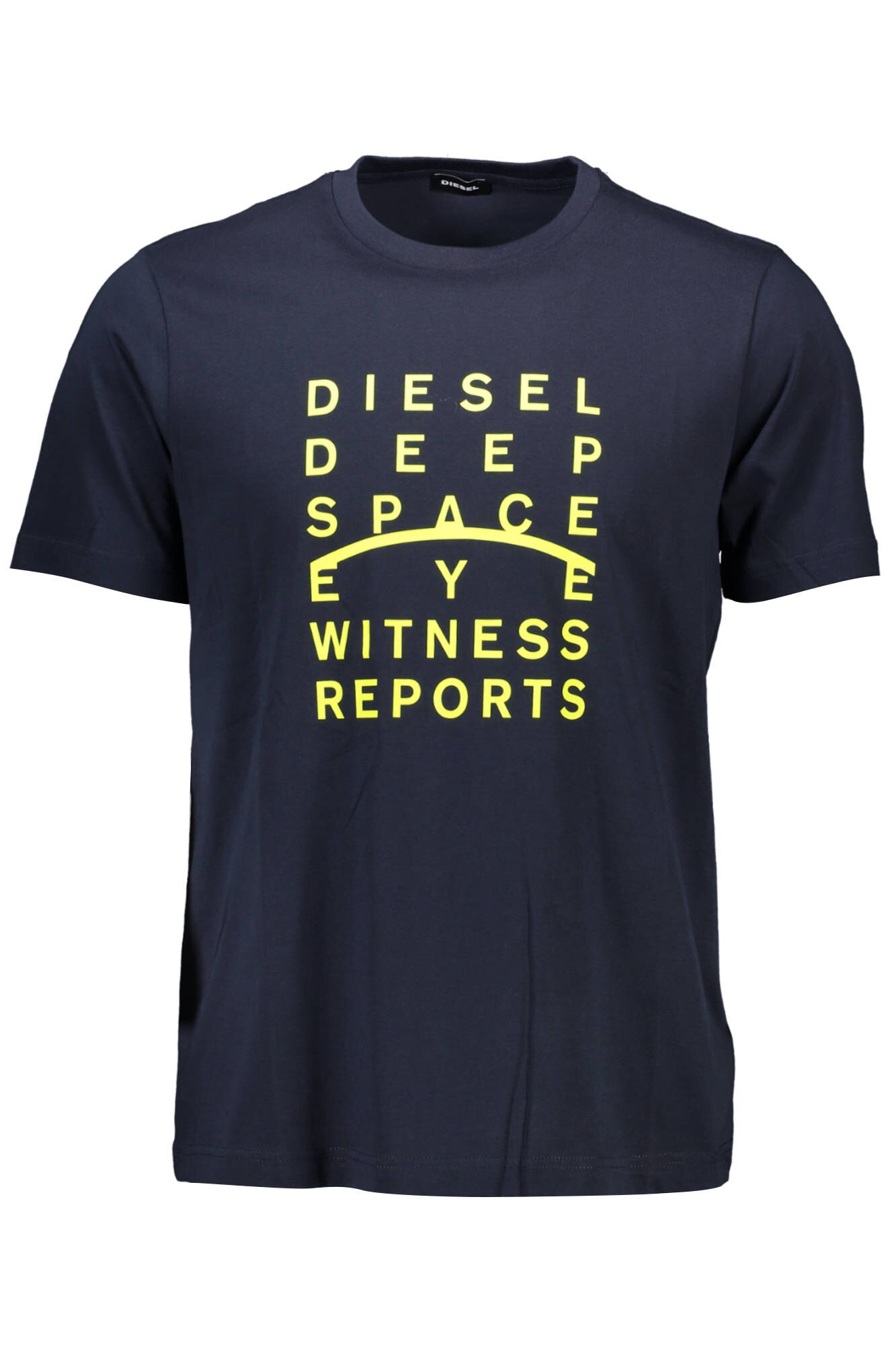 Tricou, Diesel, logo, albastru marin, Albastru marin