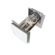 Centrala de ventilatie cu recuperare de caldura AIR70 PLUS cu preincalzitor si grila exterioara alba (Recuperator de caldura cu ciclu continuu)