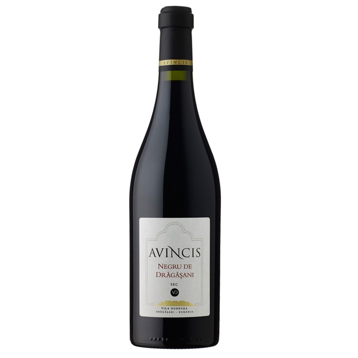Vin Rosu Avincis Negru de Dragasani 2016, Sec, 0.75l