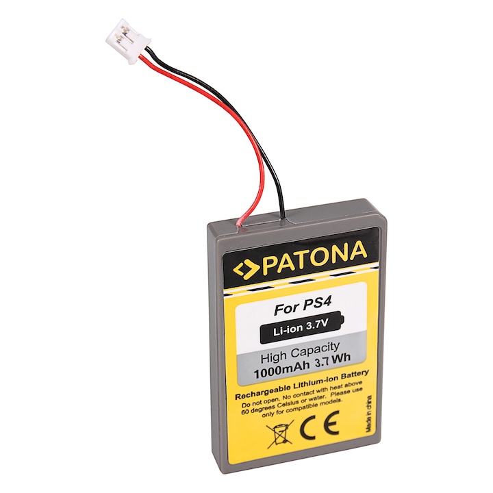 Patona Akkumulátor Sony Playstation 4 PS4 Dualshock 4 V2 vezérlőhöz, típus LIP 1522, LIP1522