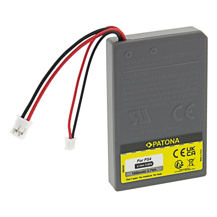 Patona Akkumulátor Sony Playstation 4 PS4 Dualshock 4 V2 vezérlőhöz, típus LIP 1522, LIP1522