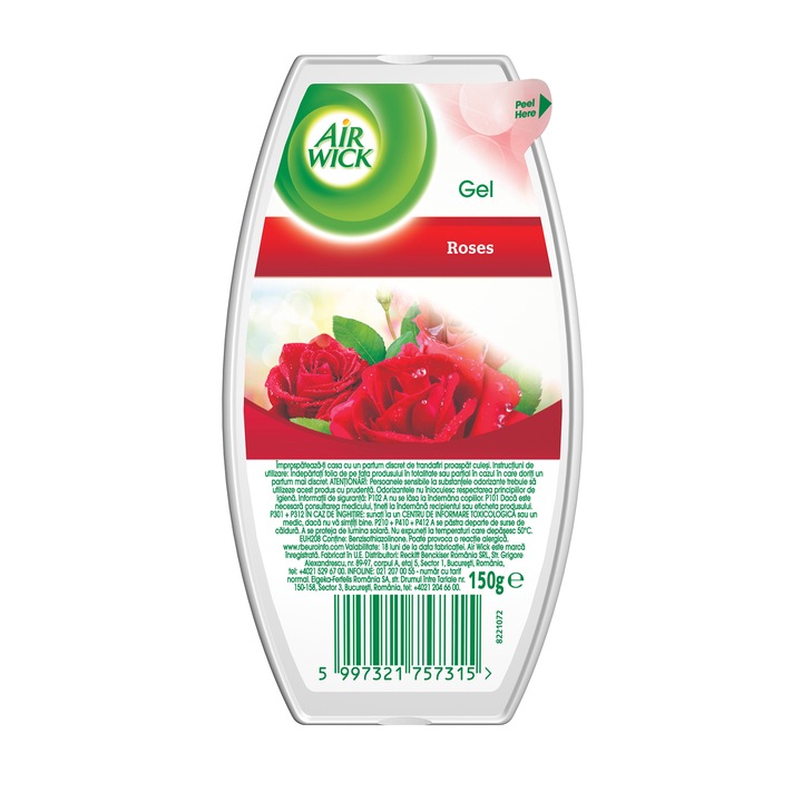 Air Wick Gel Roses Légfrissítő, 150 g