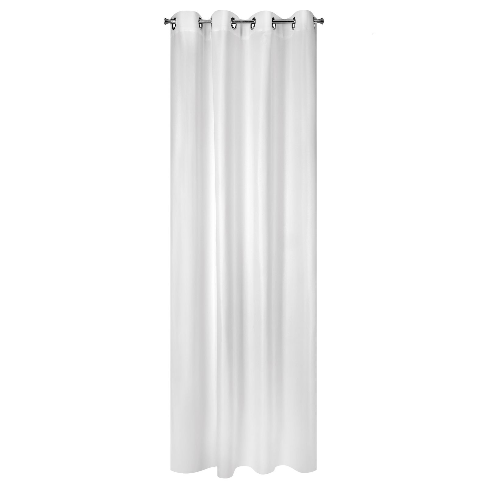 Perdea decorativa cu inele metalice, AGGIE 140x250 cm, Eurofirany, Alb