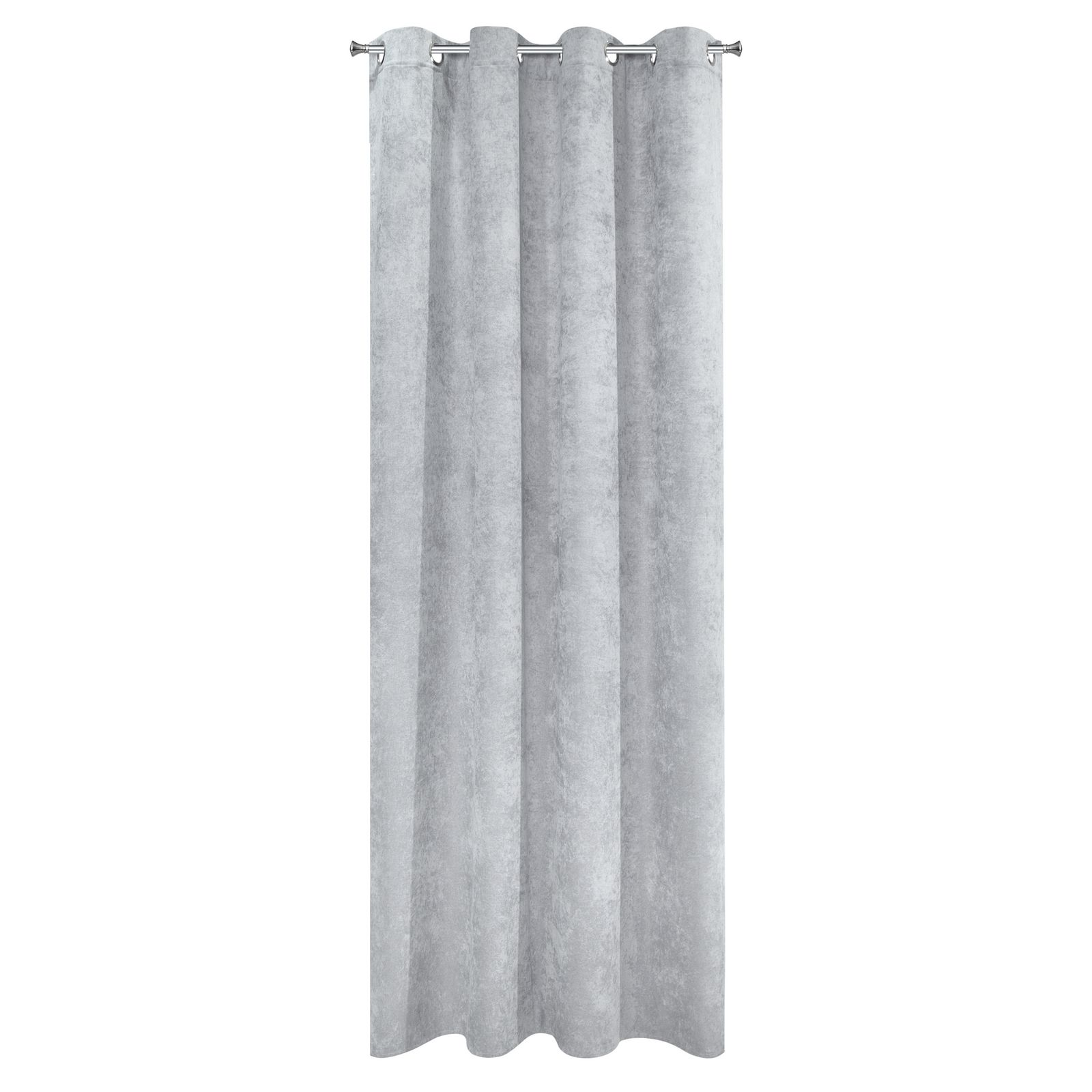Perdea decorativa cu inele metalice, ANISA 140x250 cm, Eurofirany, Gri
