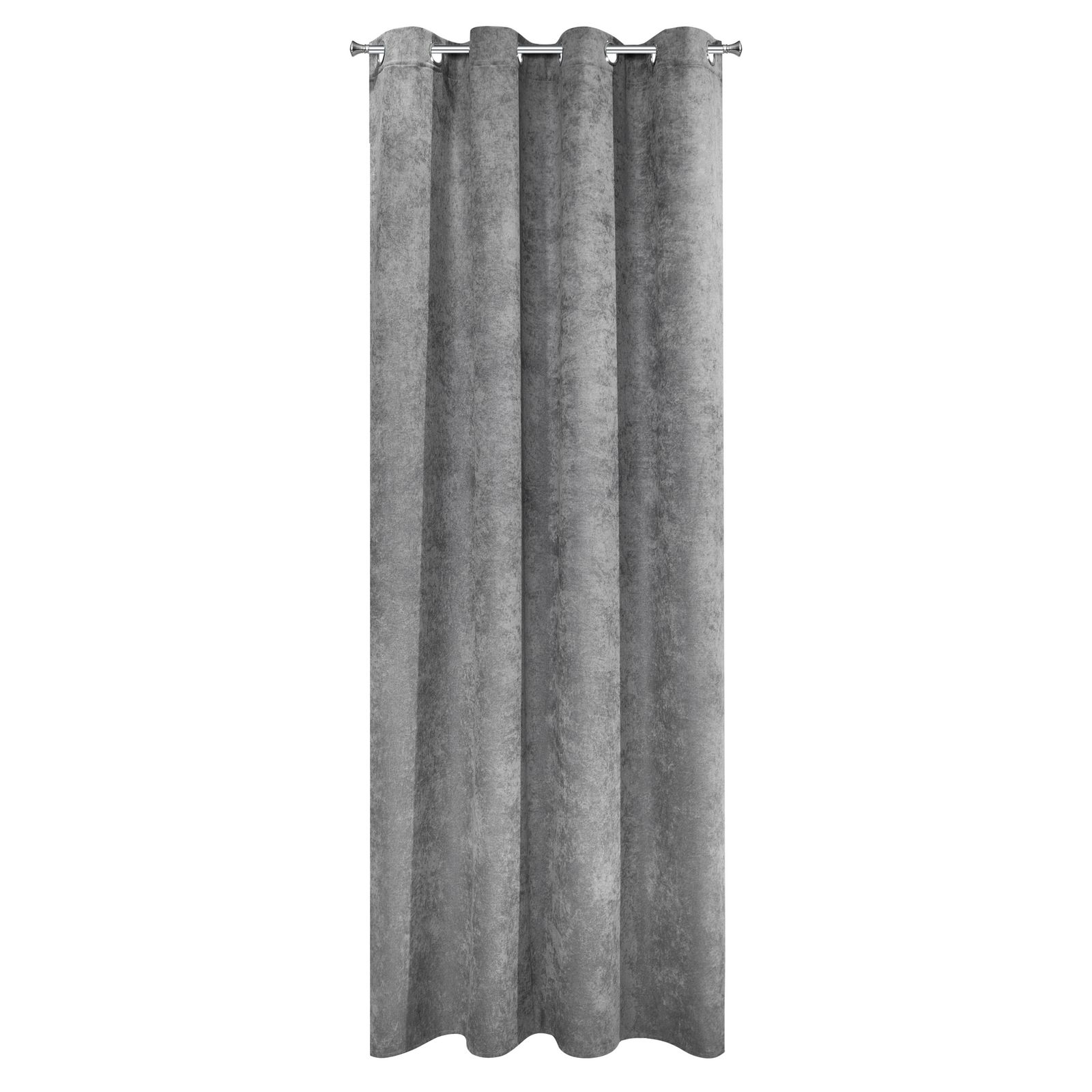 Perdea decorativa cu inele metalice, ANISA 140x250 cm, Eurofirany, Grafit