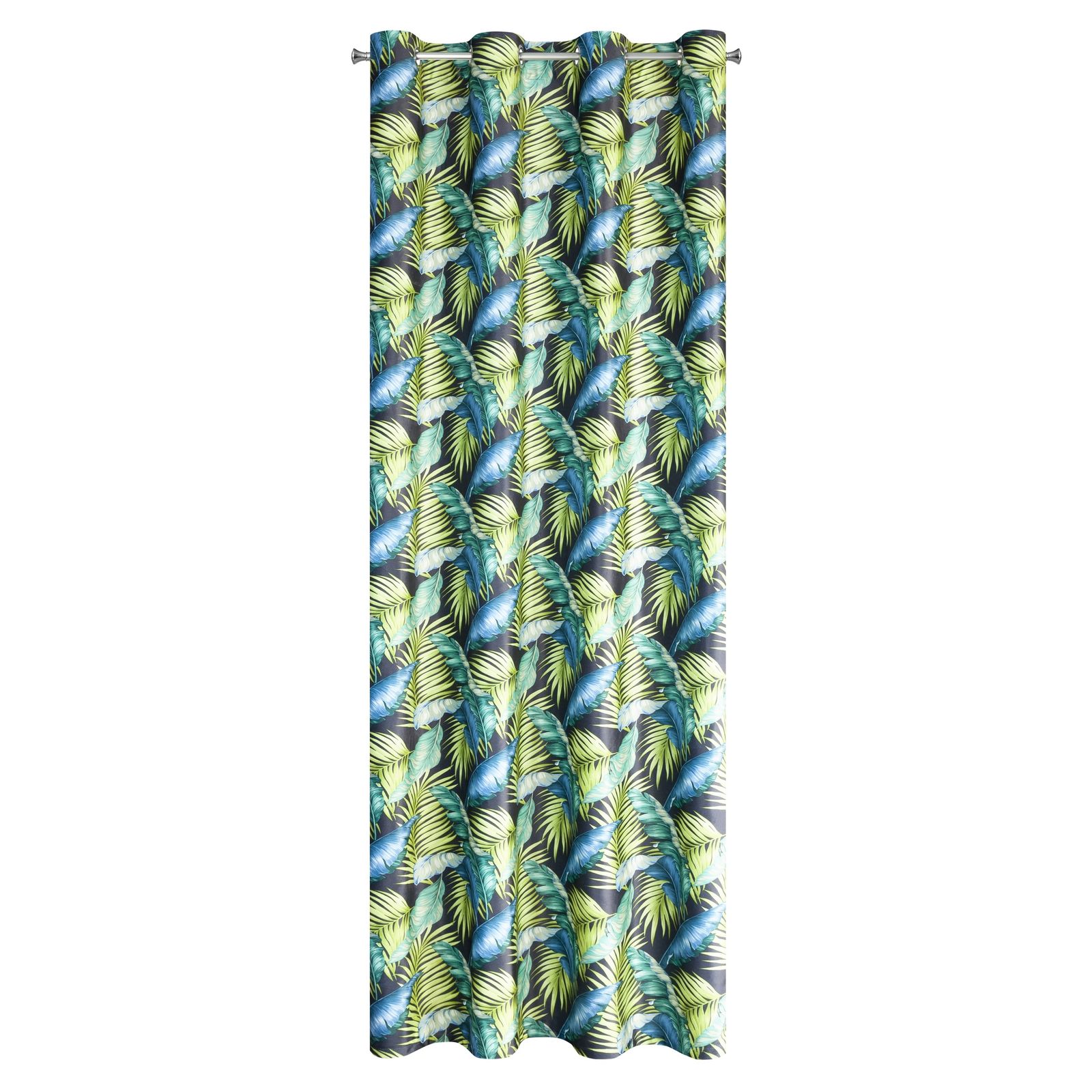 Perdea decorativa cu inele metalice, BONIE 140x250 cm, Eurofirany, Verde