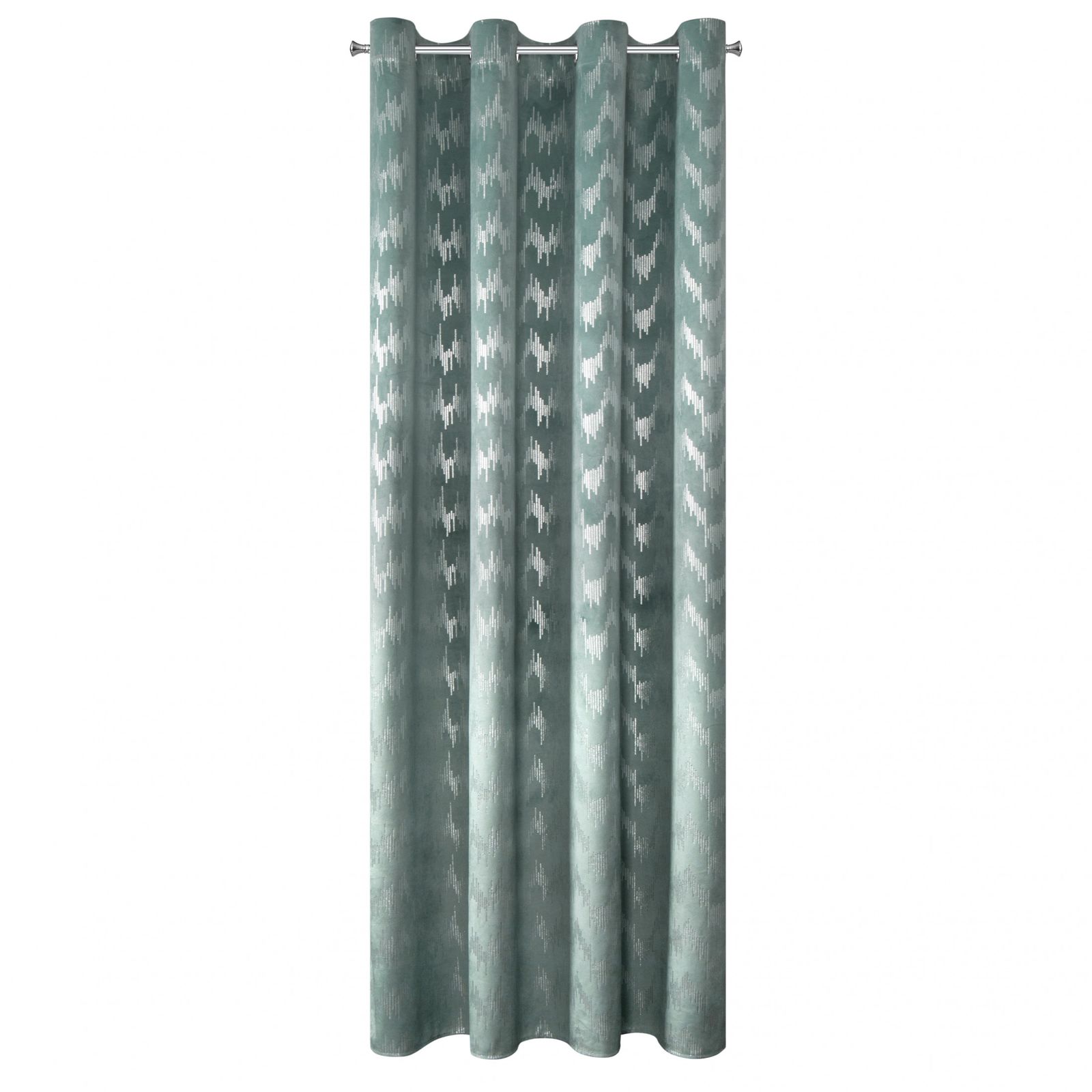 Perdea decorativa cu inele metalice, BIANKA 140x250 cm, Eurofirany, Maritim