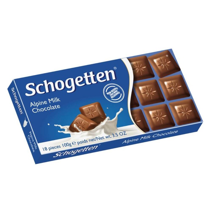 Schogetten tejcsokoládé, 100 g