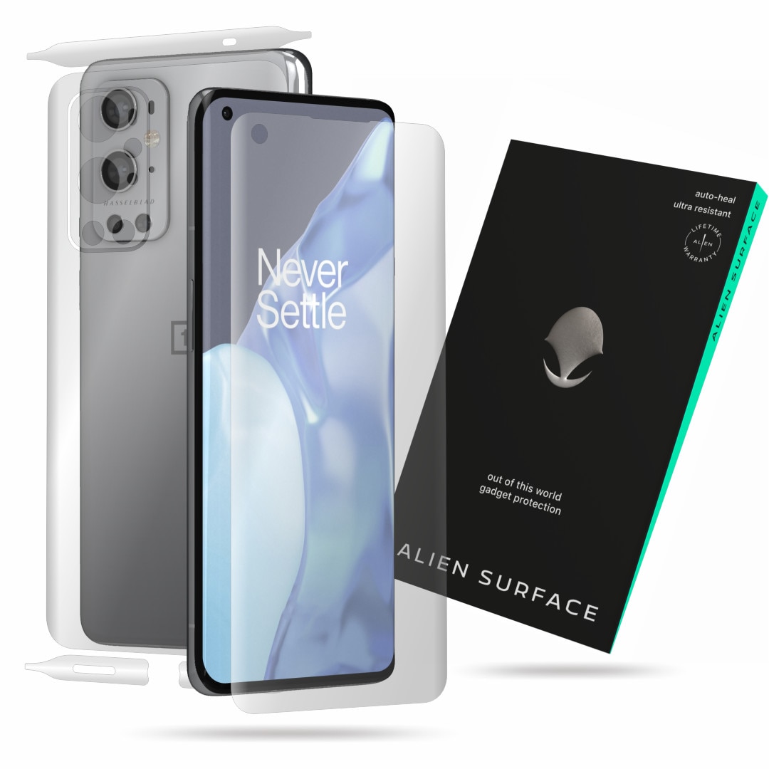 Folie Alien Surface, compatibila cu OnePlus 9 Pro, protectie ecran, spate, laterale