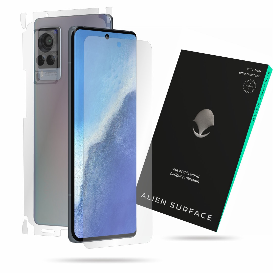 Folie Alien Surface, compatibila cu Vivo X60 Pro 5G, protectie ecran, spate, laterale