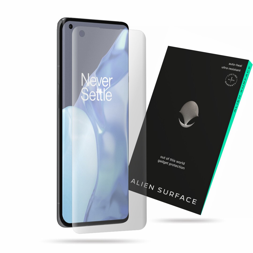 Folie Alien Surface, compatibila cu OnePlus 9, protectie ecran