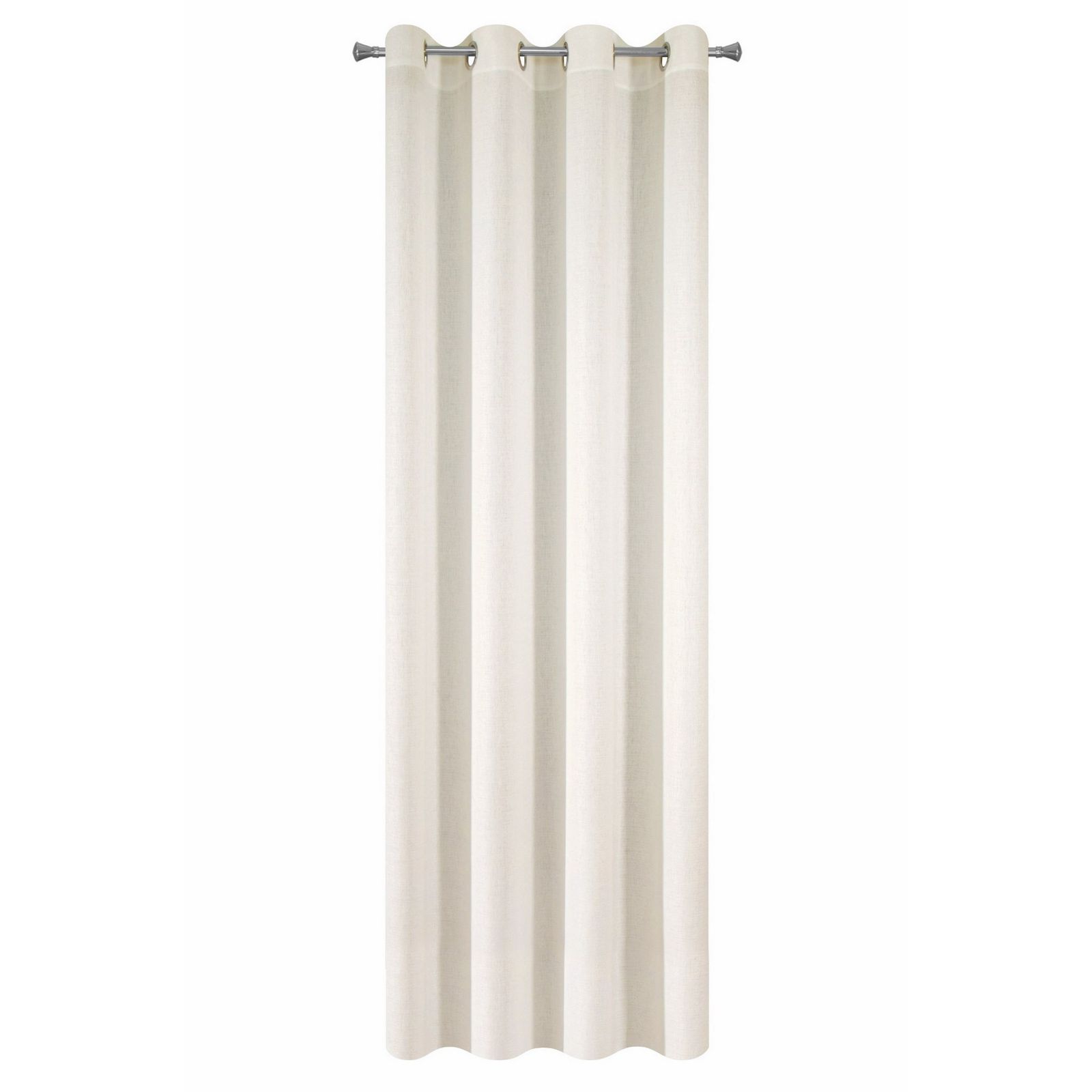 Perdea decorativa cu inele metalice, DAKOTA 140x250 cm, Eurofirany, Crem