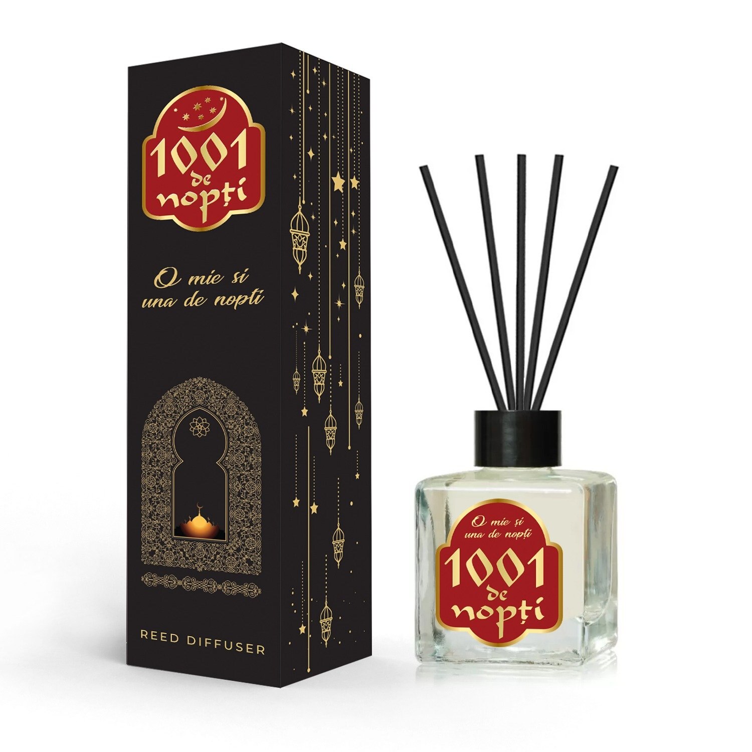 Odorizant camera 1001 de nopti, 100 ml, 1001 de Nopti - Reed Diffuser