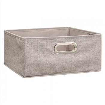 Cutie depozitare, Five, pliabila, carton, bej, 15 x 31 x 31 cm Cutie depozitare, Five, pliabila, carton, bej, 15 x 31 x 31 cm