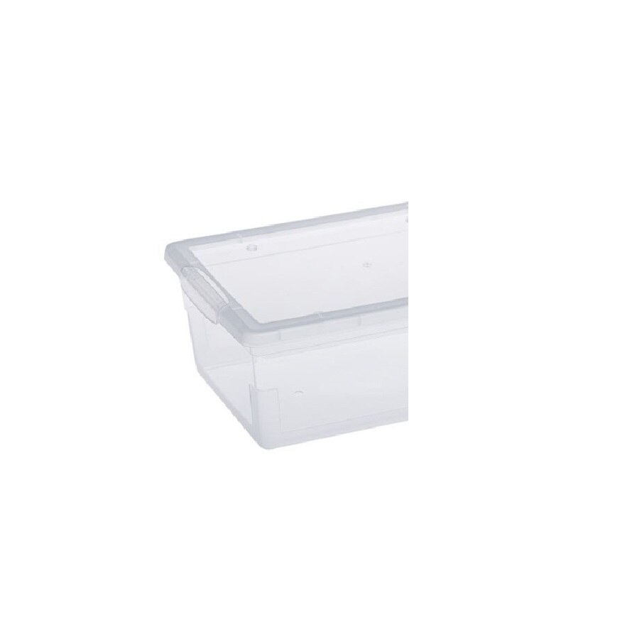 Cutie De Depozitare Din Plastic Transparenta, Cu Capac, 43x29x18 Cm ...