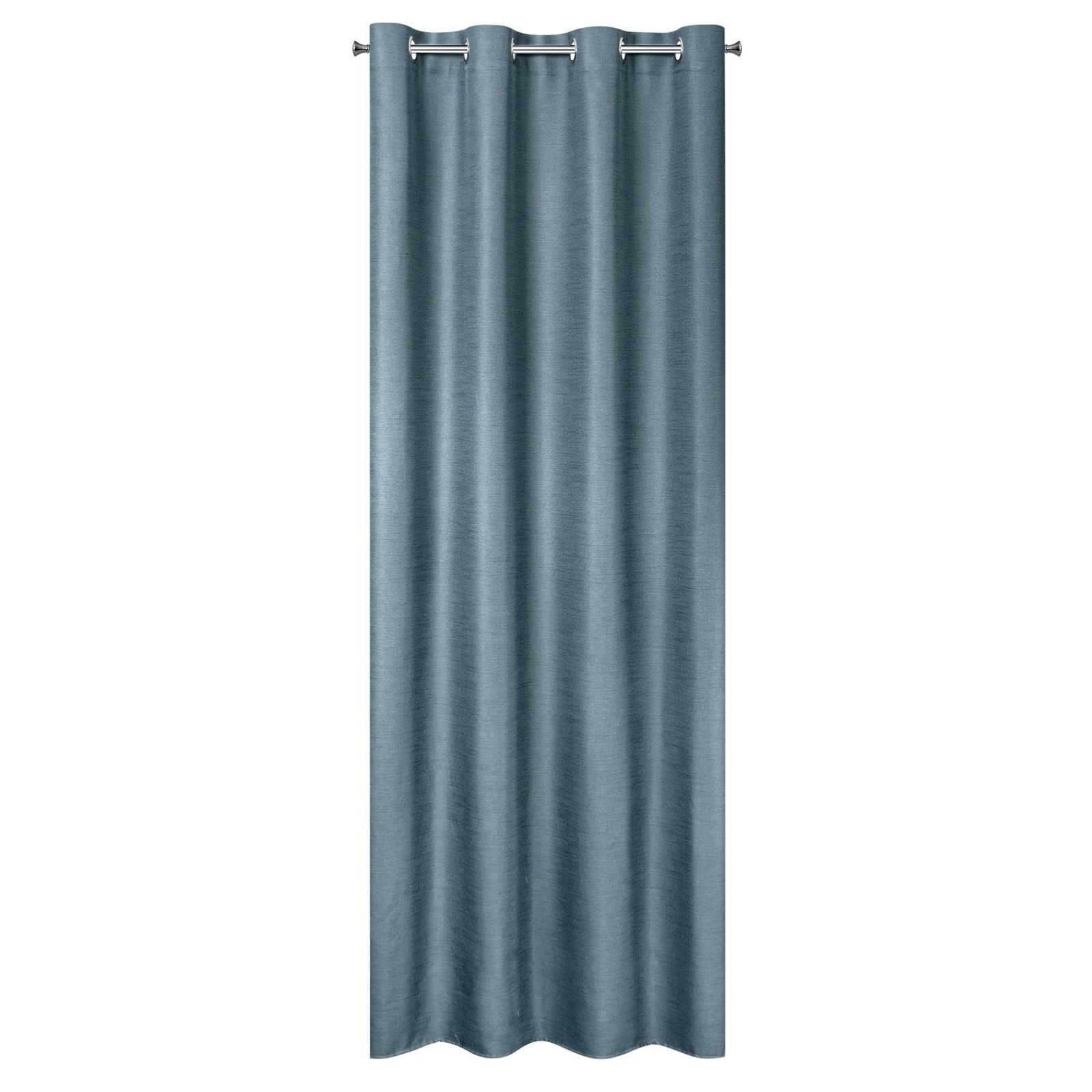 Perdea decorativa cu inele metalice, STYLE 140x250 cm, Eurofirany, Albastru