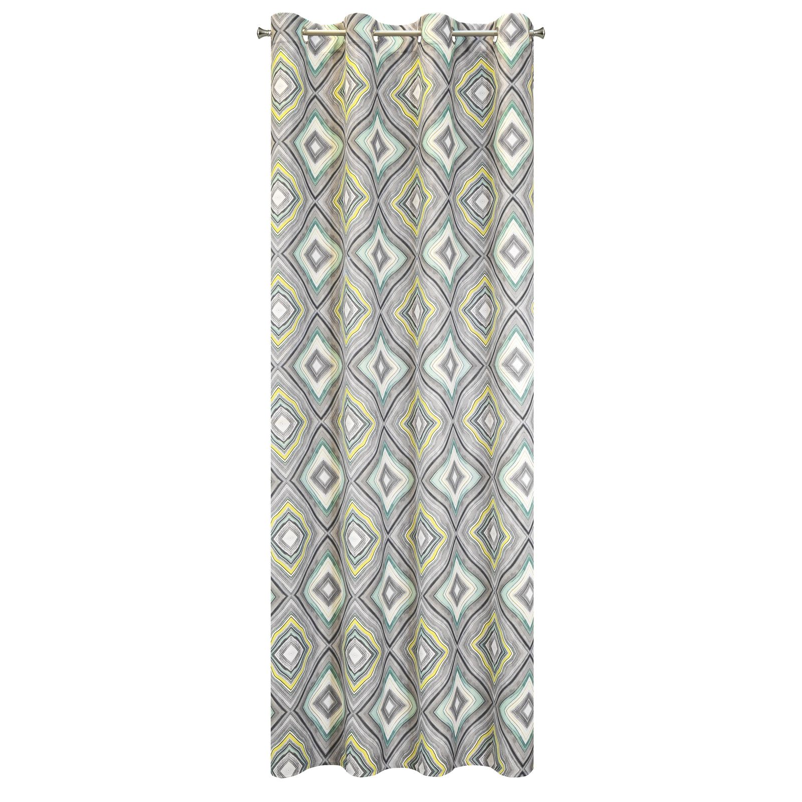 Perdea decorativa cu inele metalice, MABEL 140x250 cm, Eurofirany, Otel