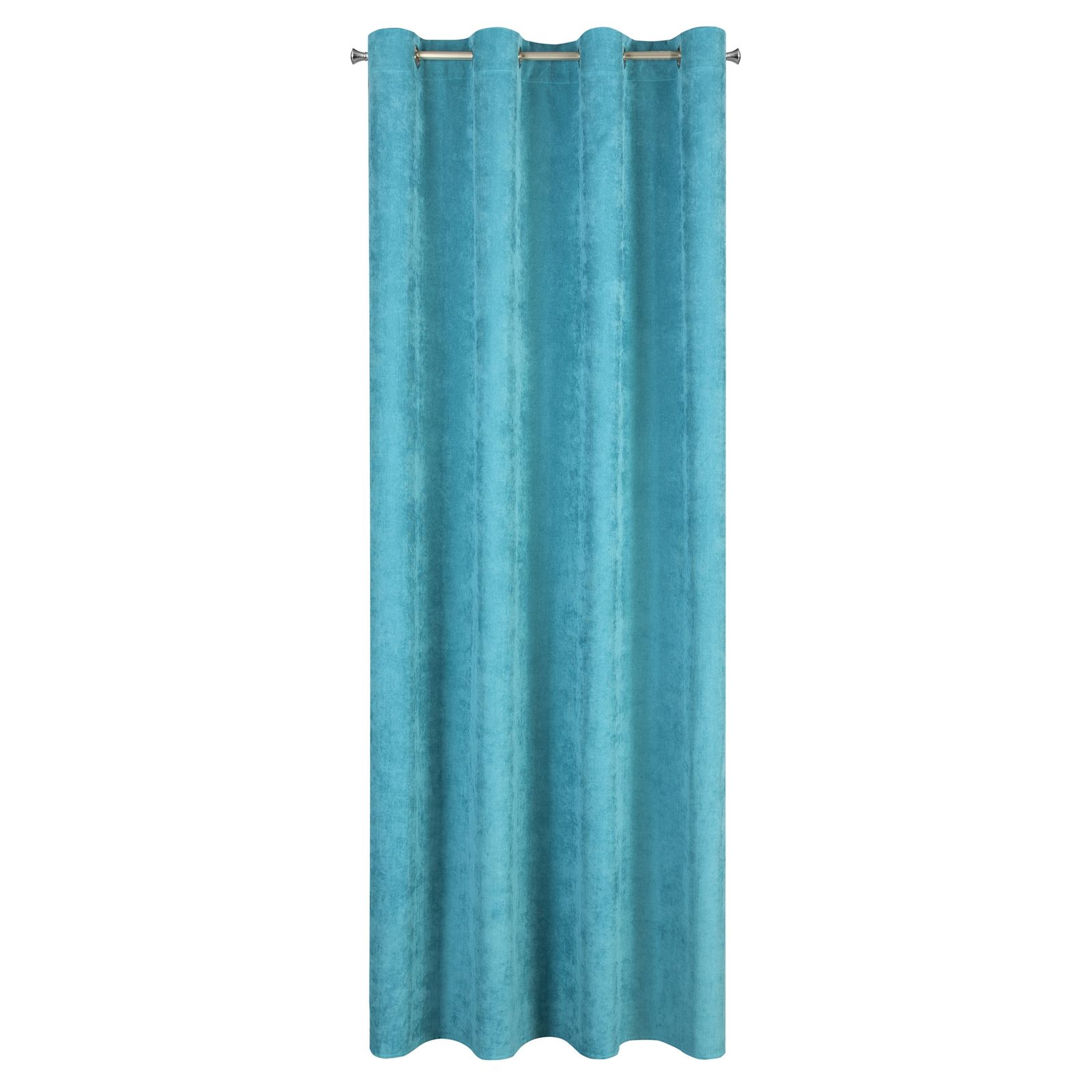 Perdea decorativa cu inele metalice, JULIE 140x250 cm, Eurofirany, Turcoaz