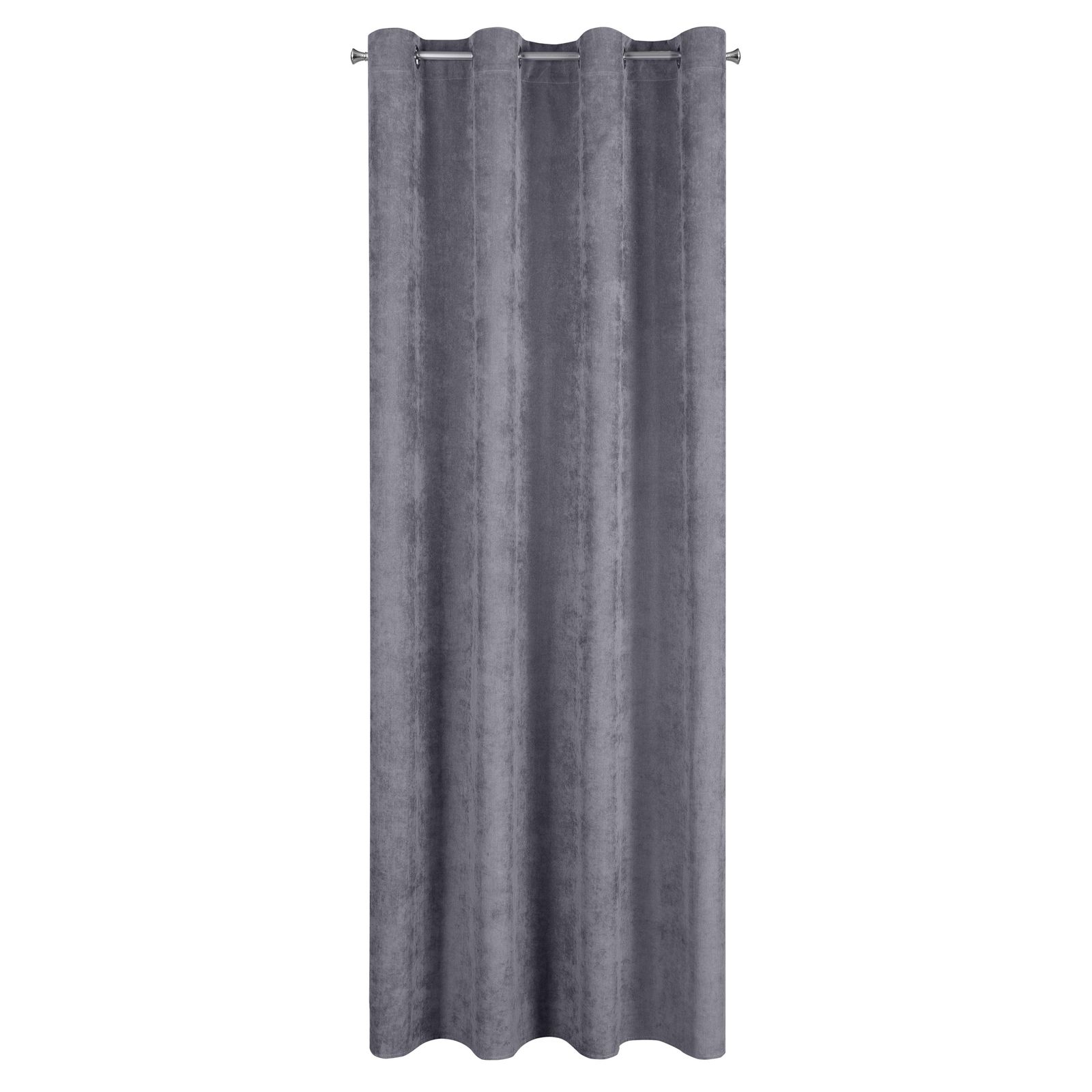 Perdea decorativa cu inele metalice, JULIE 140x250 cm, Eurofirany, Grafit