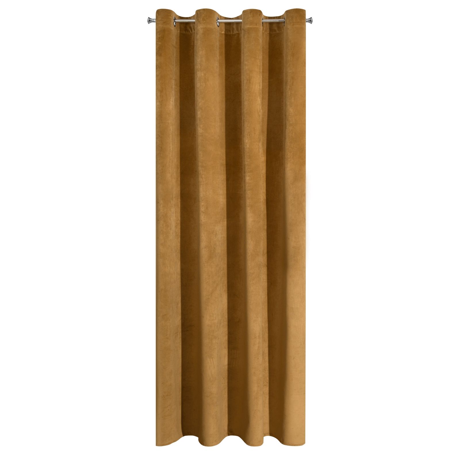 Perdea decorativa cu inele metalice, VILLA 140x250 cm, Eurofirany, Miere