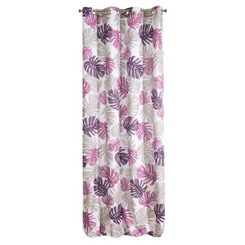 Perdea decorativa cu inele metalice, MAURA 140x250 cm, Eurofirany, Violet Perdea decorativa cu inele metalice, MAURA 140x250 cm, Eurofirany, Violet