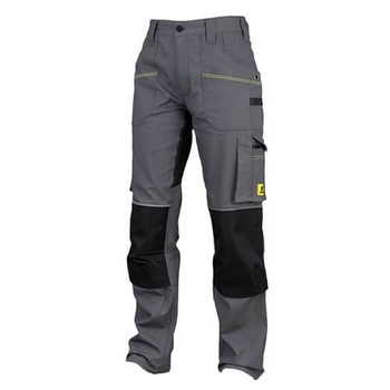 Pantaloni de lucru Urgent S2, Bumbac/Elastan, Gri/Negru, 56 Pantaloni de lucru Urgent S2, Bumbac/Elastan, Gri/Negru, 56