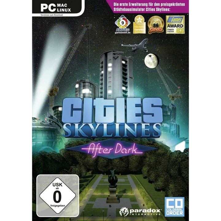 Игра Cities Skylines After Dark Key PC