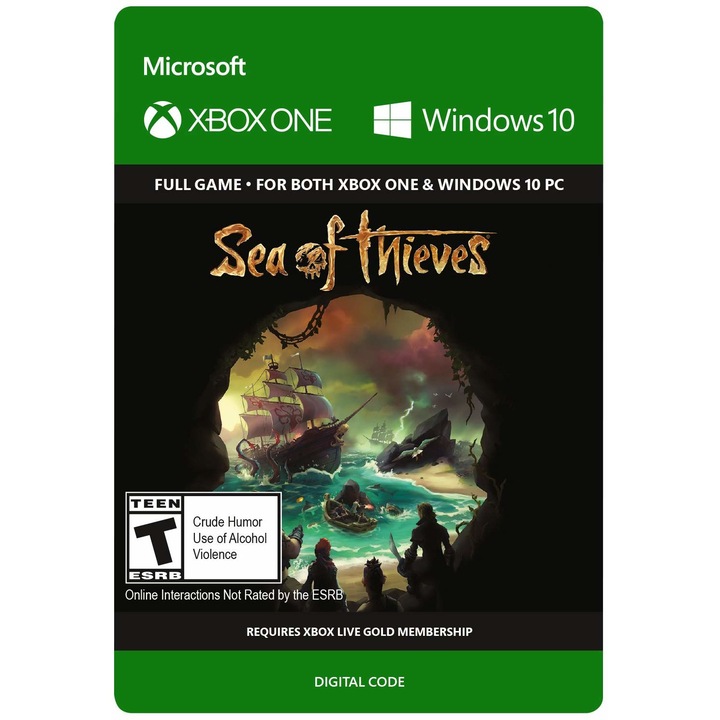 Игра Sea Of Thieves Xbox Live + Windows 10 Key Xbox One és PC