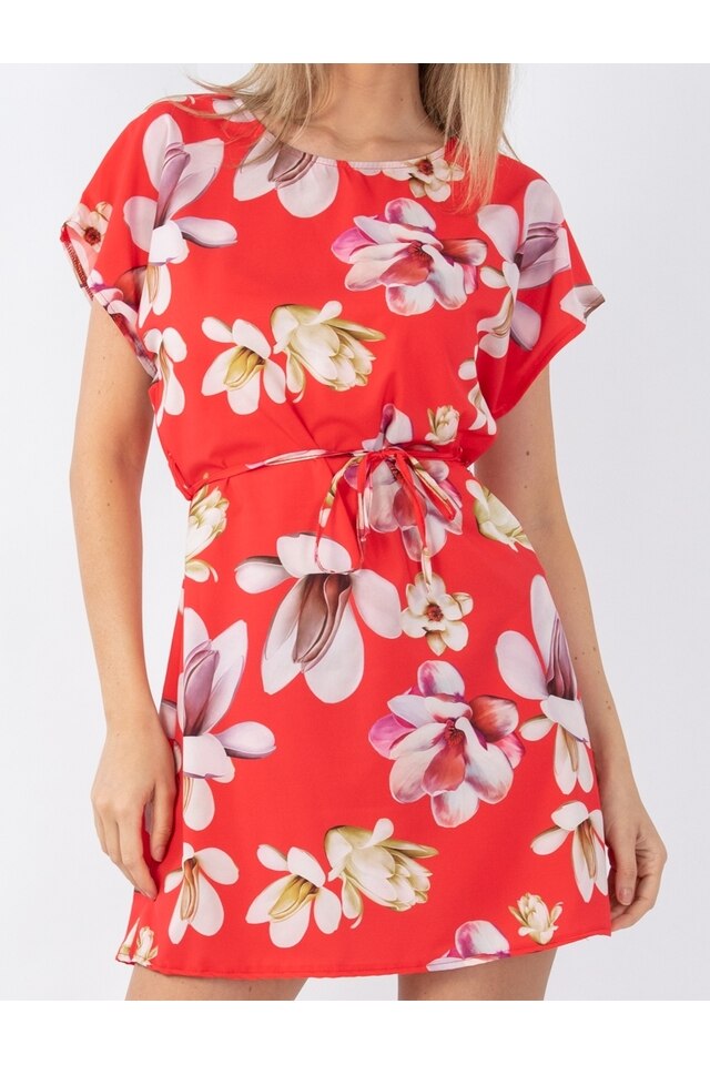 Rochie Dama Jazlyn Rosu, marime universala