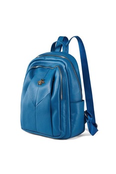 C'iel, Rucsac de piele Marvelle, Albastru C'iel, Rucsac de piele Marvelle, Albastru