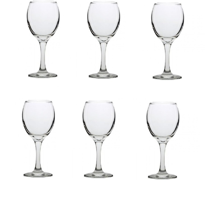 Комплект чаши за вино Uniglass Queen, 470мл, 6 броя