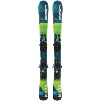 Schiuri Copii Maxx QS Elan,legatura inclusa,verde/albastru,90cm Schiuri Copii Maxx QS Elan,legatura inclusa,verde/albastru,90cm