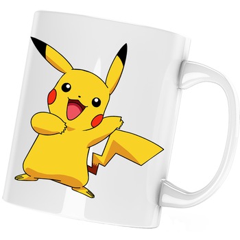 Cana Pokemon Go Pikachu Youtube Card, alba, 330 ml Cana Pokemon Go Pikachu Youtube Card, alba, 330 ml