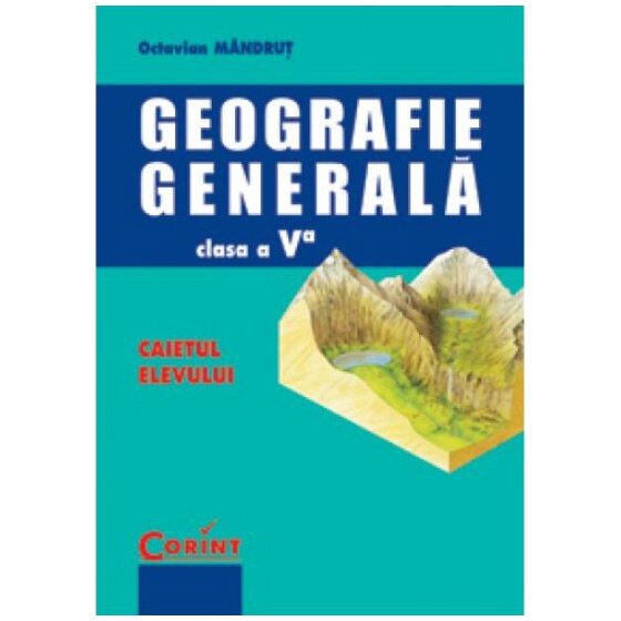 Caiet elev cls. A V-A. Geografie, Octavian Mandrut
