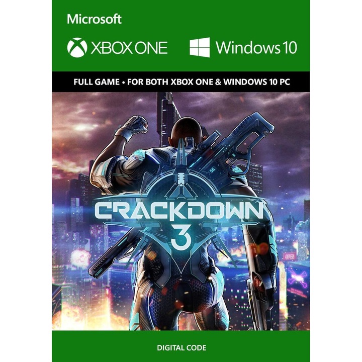 Игра Crackdown 3 Xbox Windows 10 Xbox One és PC