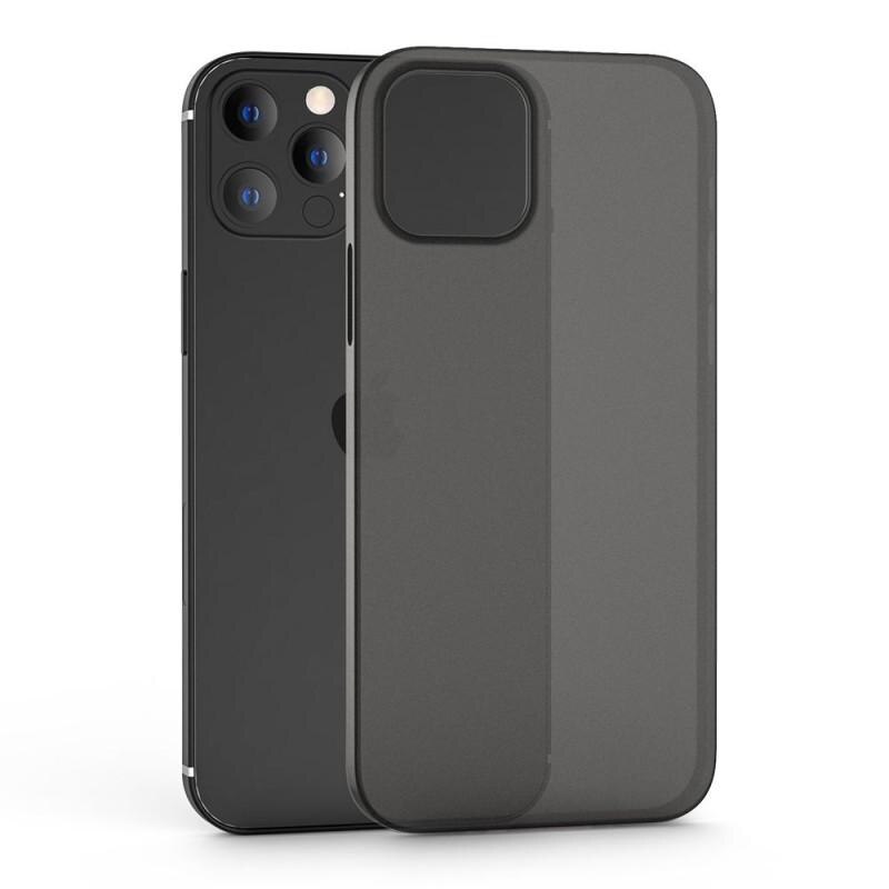 Carcasa TECH-PROTECT UltraSlim compatibila cu iPhone 12/12 Pro Matte Black