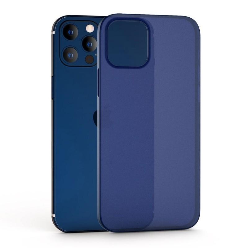 Carcasa TECH-PROTECT UltraSlim compatibila cu iPhone 12/12 Pro Matte Blue