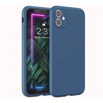 Husa protectie compatibila cu iPhone 11, ultra slim, silicon Bleumarin, interior din microfibra, protectie camera, protectie ecran, PlanetPhone Husa protectie compatibila cu iPhone 11, ultra slim, silicon Bleumarin, interior din microfibra, protectie camera, protectie ecran, PlanetPhone