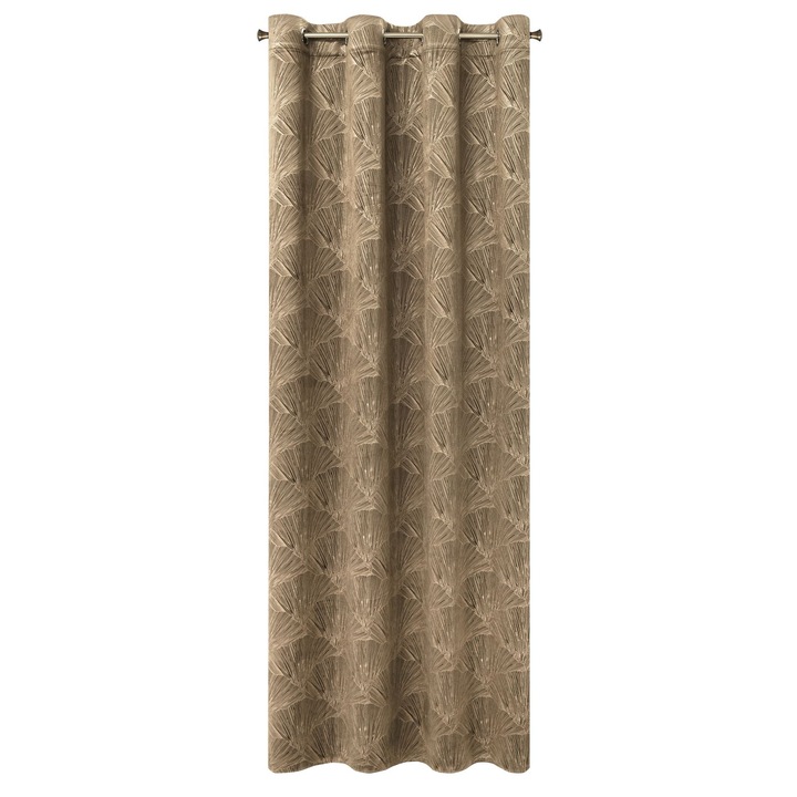 Goja Pierre Cardin bársony sötétítő függöny Kávé 140x250 cm