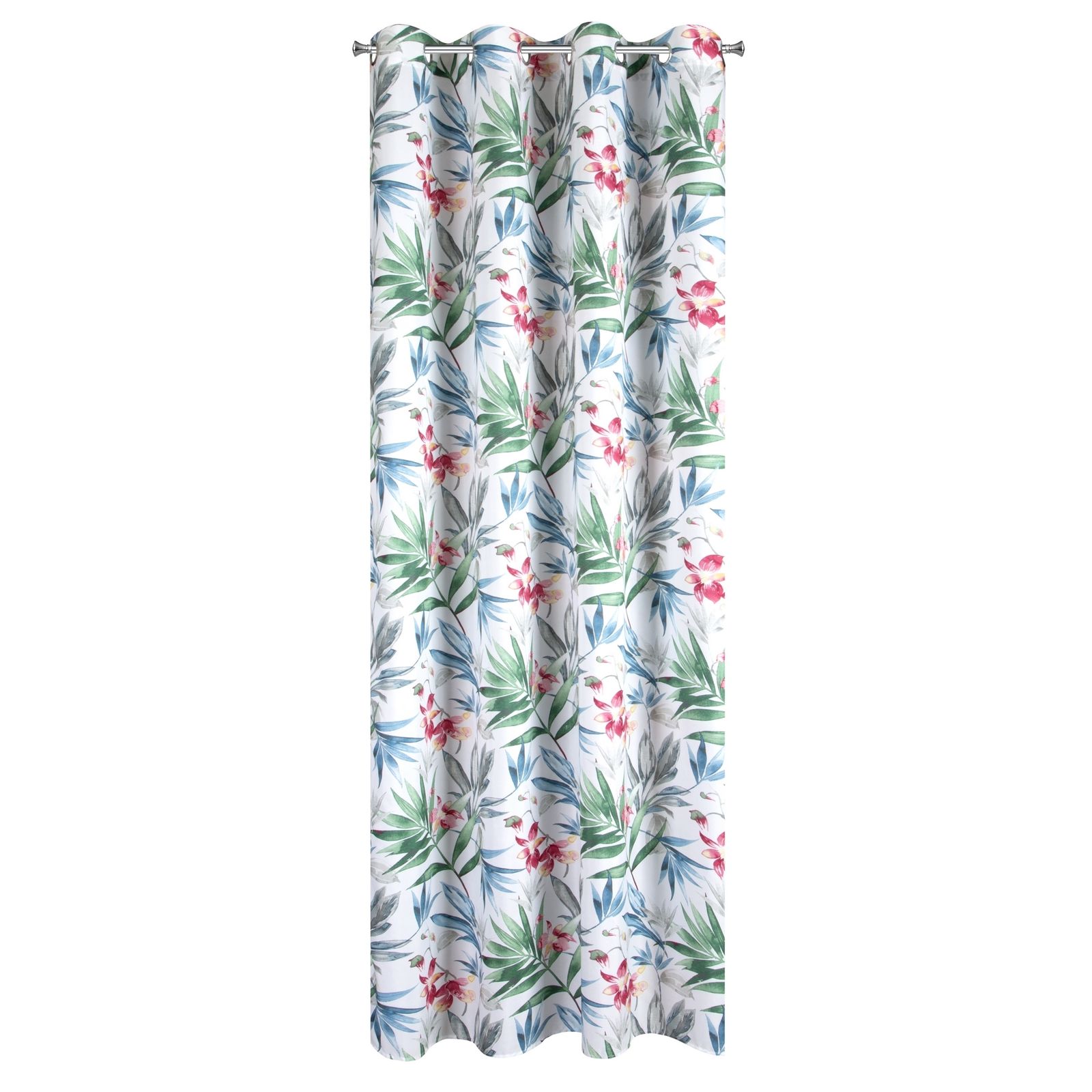 Perdea decorativa cu inele metalice, JANETE 140x250 cm, Eurofirany, Multicolor