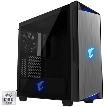 Sistem Desktop PC Gaming Serioux cu procesor Intel® Core™ i7-10700F pana la 4.80GHz, 16GB DDR4, 1TB SSD M.2 PCIe, GeForce® RTX 3070 8GB GDDR6 LHR, Microsoft Windows 10 Home Sistem Desktop PC Gaming Serioux cu procesor Intel® Core™ i7-10700F pana la 4.80GHz, 16GB DDR4, 1TB SSD M.2 PCIe, GeForce® RTX 3070 8GB GDDR6 LHR, Microsoft Windows 10 Home