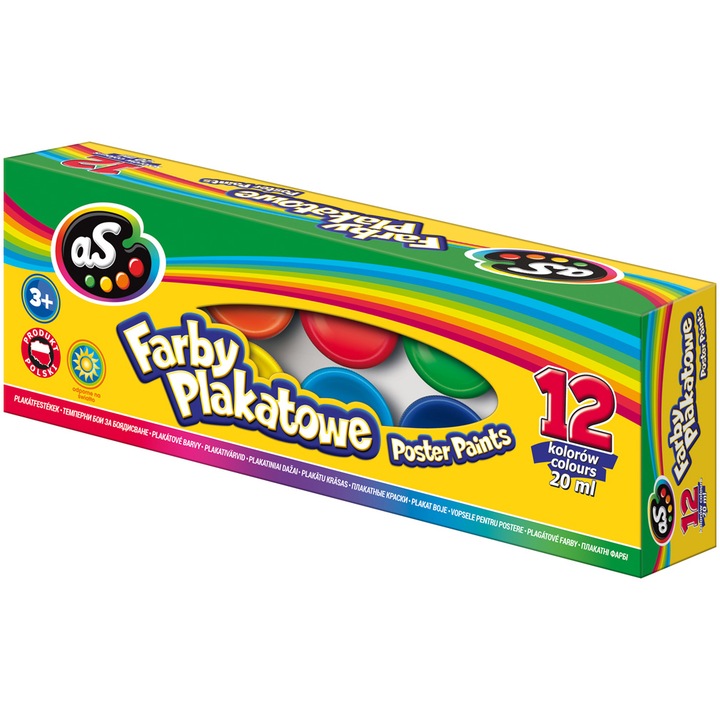 Tempera scolara Astra 20ml 12 culori