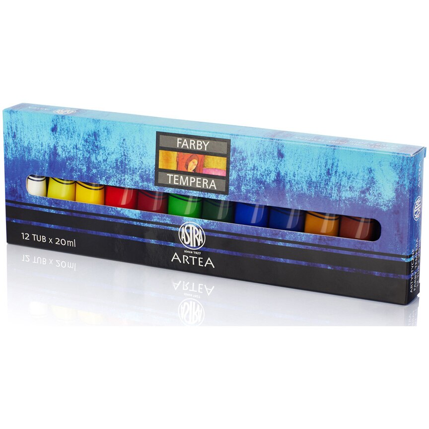 Tempera Astra 20 ml 12 culori
