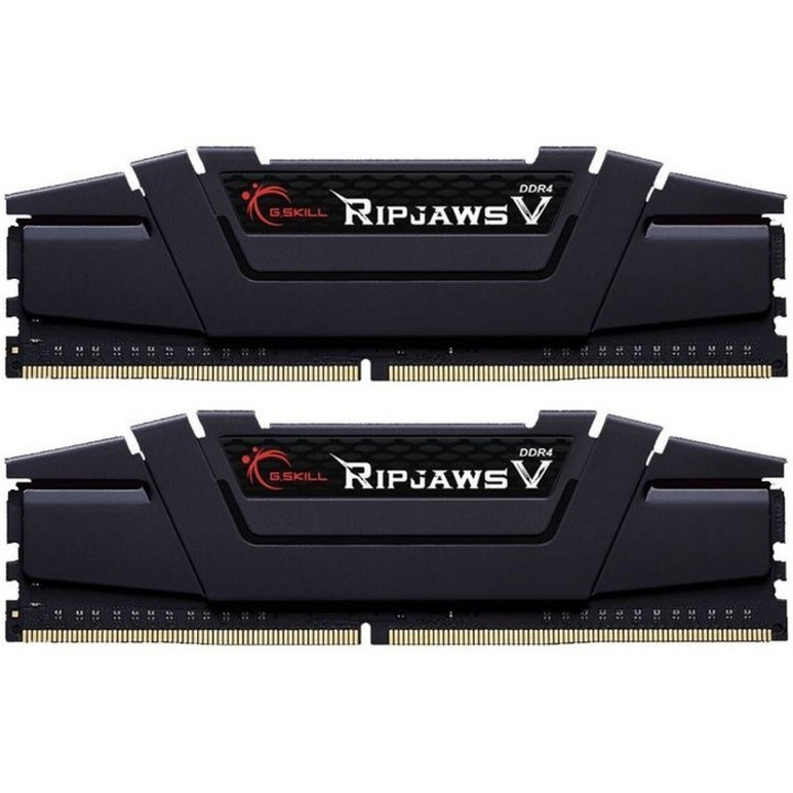 G.Skill RipjawsV Memória, DDR4 32GB (2x16GB), 3200MHz, CL16, 1.35V, XMP 2.0