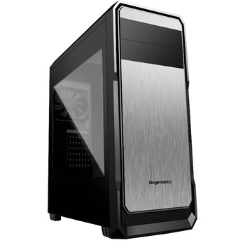 Carcasa Segotep The Wind Black, Mid Tower, fara sursa, Negru Carcasa Segotep The Wind Black, Mid Tower, fara sursa, Negru