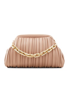 Aldo, Geanta de piele ecologica cu bareta detasabila Aerrassa, Bej Aldo, Geanta de piele ecologica cu bareta detasabila Aerrassa, Bej