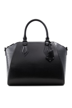 Aldo, Geanta shopper de piele ecologica Afielia, Negru Aldo, Geanta shopper de piele ecologica Afielia, Negru