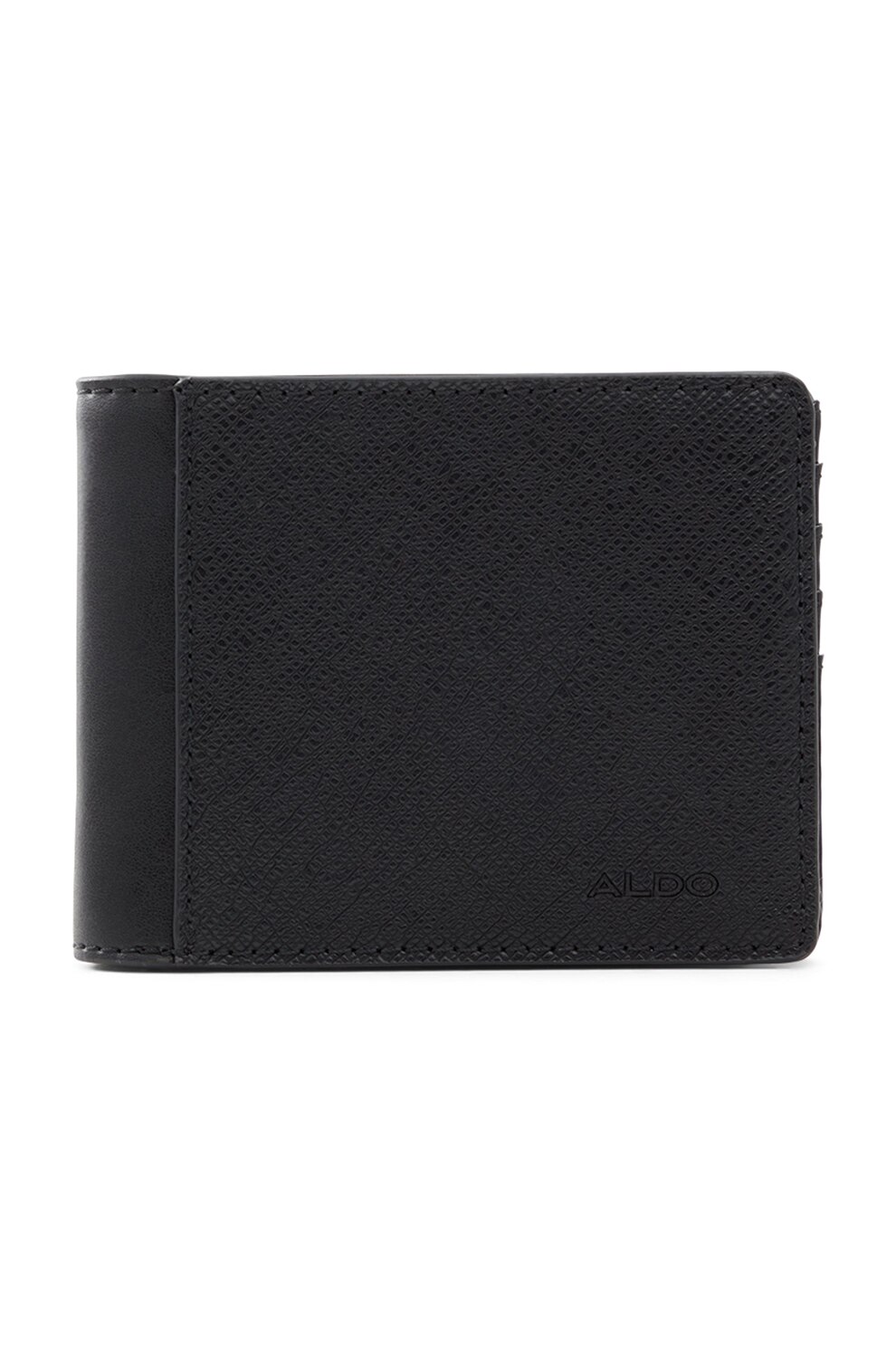 Aldo, Portofel pliabil de piele ecologica Banmoor, Negru
