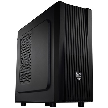 Carcasa FSP CST110, Mini Tower, fara sursa, mATX, Black Carcasa FSP CST110, Mini Tower, fara sursa, mATX, Black